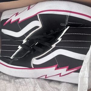 Vans Mens Sk8 High Black Red